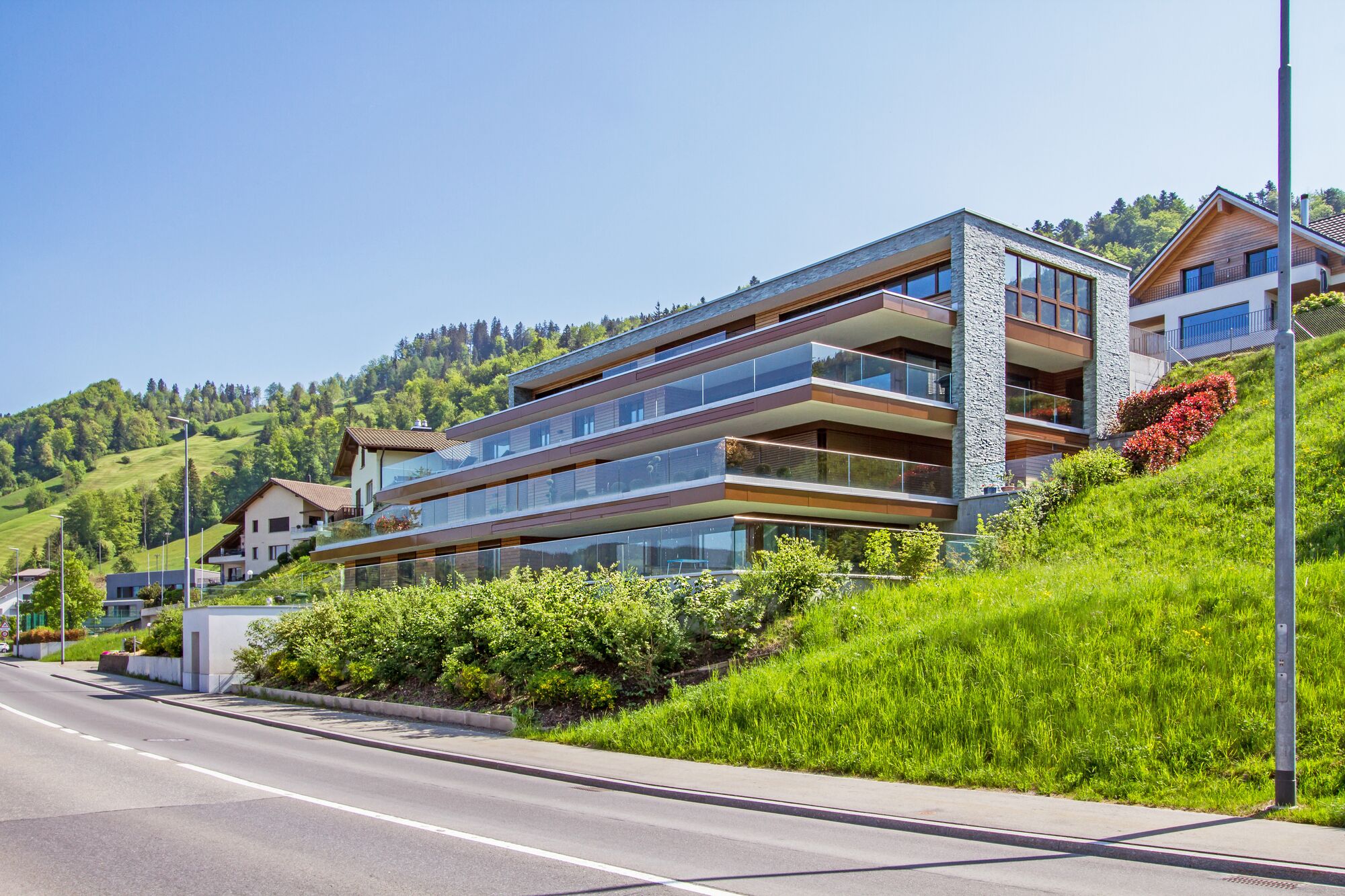 Noble Terrassenwohnung mit spektakulärer Panoramasicht